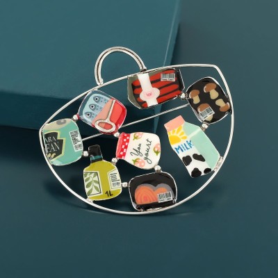 Broche fantaisie Food, Marque Taratata | Bijoux Totem