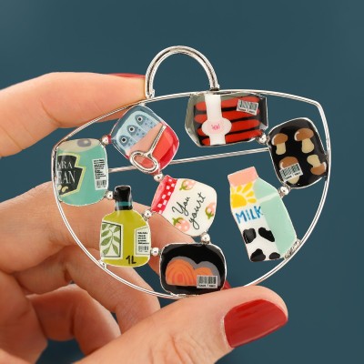 Broche fantaisie Food, Marque Taratata | Bijoux Totem