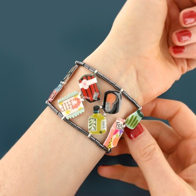 Bracelet extensible Food, Marque Taratata | Bijoux Totem.