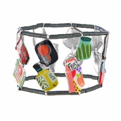 Bracelet extensible Food, Marque Taratata | Bijoux Totem.