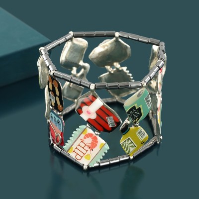 Bracelet extensible Food, Marque Taratata | Bijoux Totem.