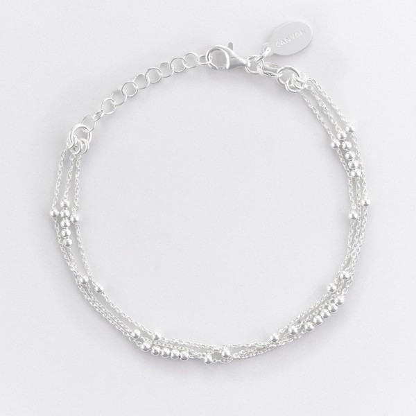 CANYON France Bracelet Argent Ajustable.