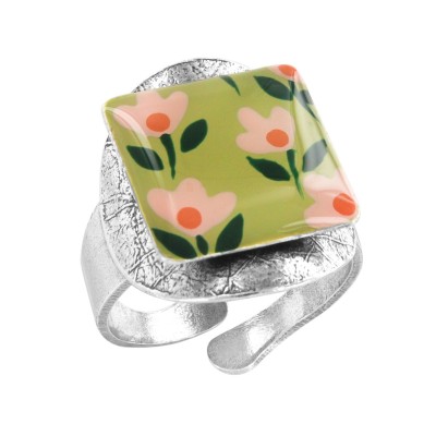 Bague Chicorée, Marque Taratata bijoux | Bijoux Totem.