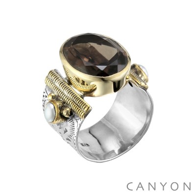 Bague Argent, Marque Canyon France | Bijoux Totem