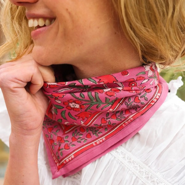 SO FAMILY Foulard Amma Rose Small.