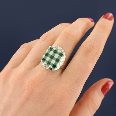 Bague ajustable Chicorée, Taratata bijoux | Bijoux Totem.
