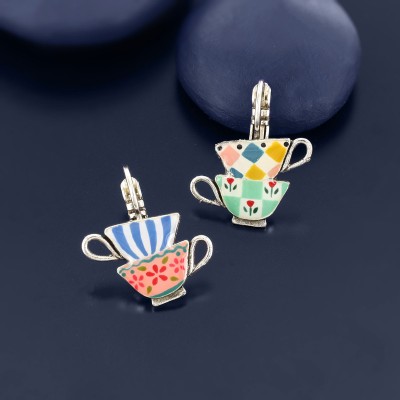 Dormeuses Chicorée, Marque Taratata bijoux | Bijoux Totem