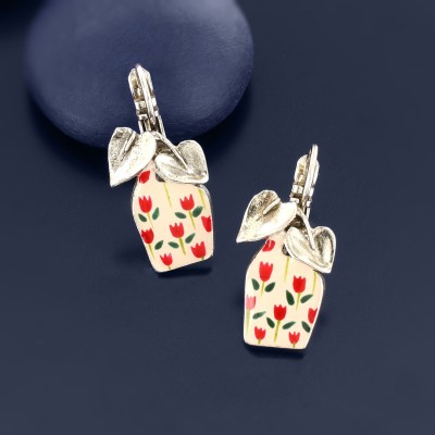 Dormeuses Chicorée, Marque Taratata bijoux | Bijoux Totem