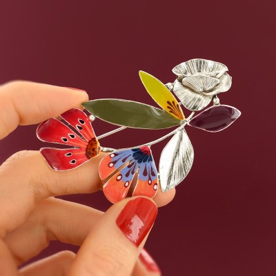 TARATATA bijoux Broche Fantaisie Bornéo.