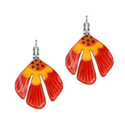 Dormeuses Bornéo, Marque Taratata bijoux | Bijoux Totem