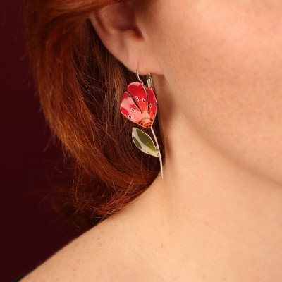 Dormeuses Bornéo, Marque Taratata bijoux | Bijoux Totem