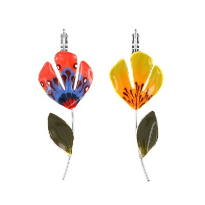 Dormeuses Bornéo, Marque Taratata bijoux | Bijoux Totem