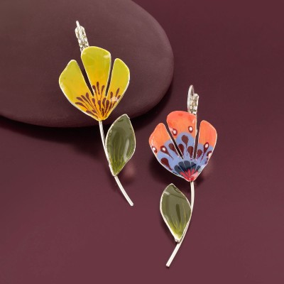 Dormeuses Bornéo, Marque Taratata bijoux | Bijoux Totem