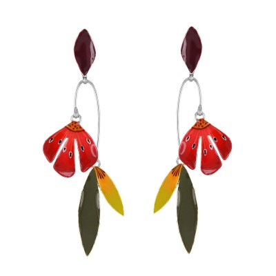 Boucles d'oreilles Bornéo, Taratata bijoux | Bijoux Totem