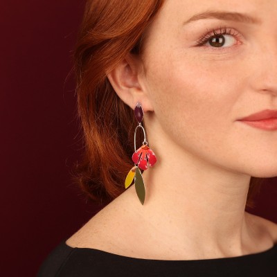 Boucles d'oreilles Bornéo, Taratata bijoux | Bijoux Totem