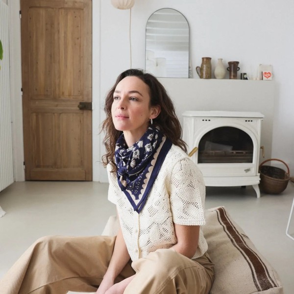 SO FAMILY Foulard Kota Marine.
