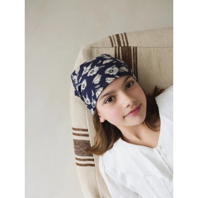 Foulard Indore Kota Marine, Marque SO FAMILY | Bijoux Totem.