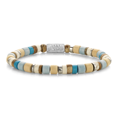 Bracelet homme extensible, Marque Rebel&Rose | Bijoux Totem
