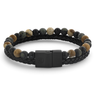 Bracelet homme Ajustable, Marque Rebel&Rose | Bijoux Totem