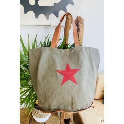 Sac Vintage Kobe, Marque CASA NATURA | Bijoux Totem