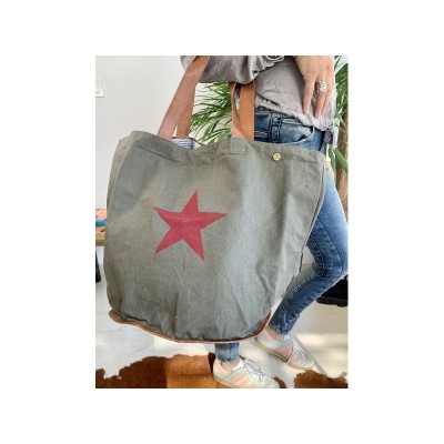 Sac Vintage Kobe, Marque CASA NATURA | Bijoux Totem