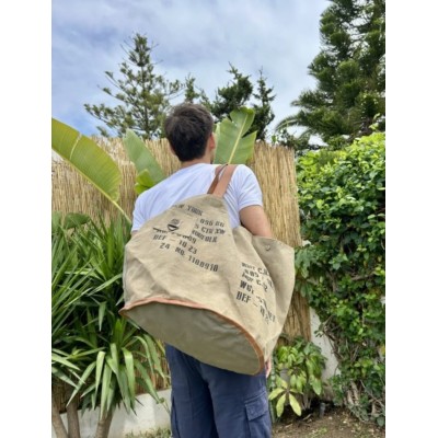 Sac Cabas Vintage Rétro, Marque CASA NATURA | Bijoux Totem