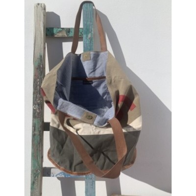 Sac Cabas Vintage Rétro, Marque CASA NATURA | Bijoux Totem
