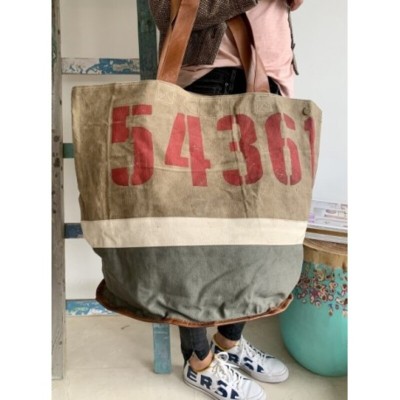 Sac Cabas Vintage Rétro, Marque CASA NATURA | Bijoux Totem