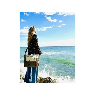 Sac Besace Samford, Marque CASA NATURA | Bijoux Totem