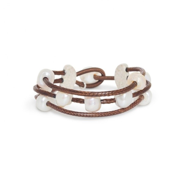 NATURE bijoux Bracelet Bora Bora 3 rangs.