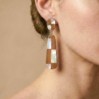 Boucles d’oreilles Kamakura, Marque Nature | Bijoux Totem