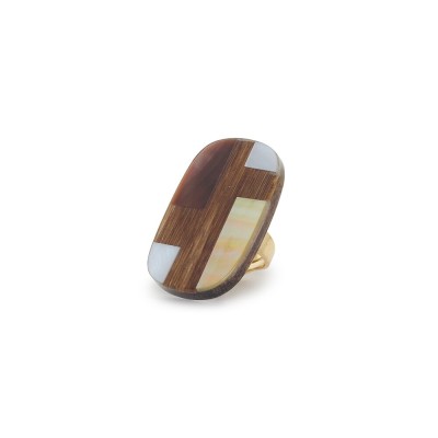 Bague Ajustable Kamakura, Marque Nature | Bijoux Totem