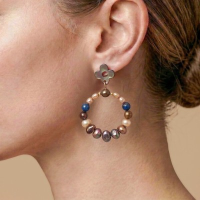 Boucles d’oreilles Montmartre, Marque Nature | Bijoux Totem