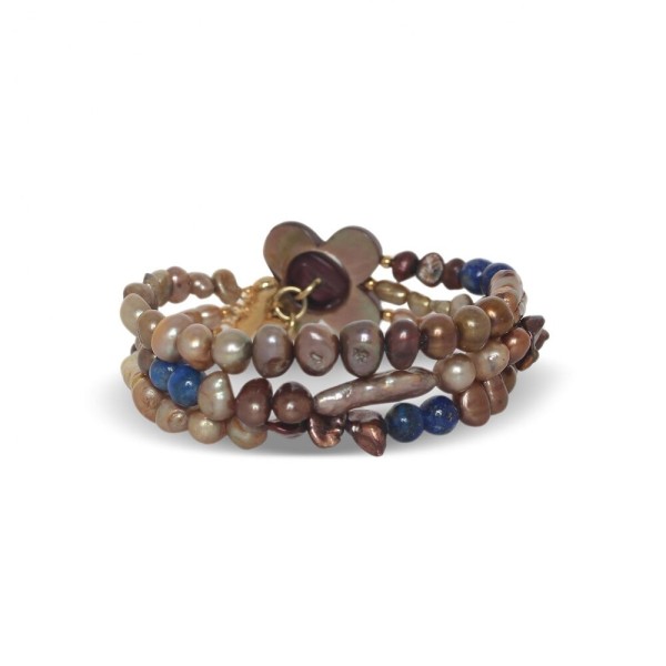 NATURE bijoux Bracelet 3 Rangs Montmartre.