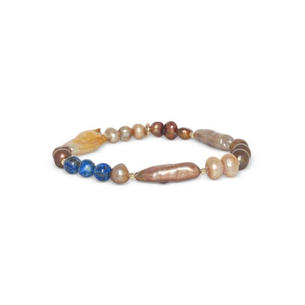 NATURE bijoux Bracelet Extensible Perlé Montmartre.