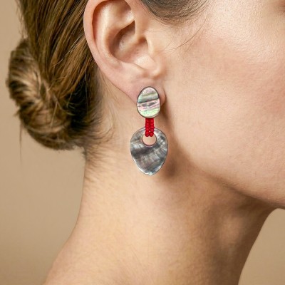 Boucles d’oreilles Sumida, Marque Nature | Bijoux Totem