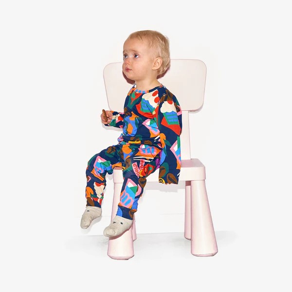 WORLD OF POP - Ensemble Bébé Food Lovers - Navy