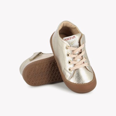 POM D'API  - Chaussures Yaka Walk - Or