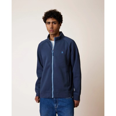 FAGUO - Sweat zippé Horte - Navy
