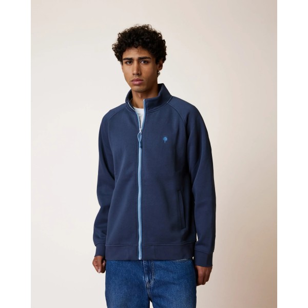 FAGUO - Sweat zippé Horte - Navy