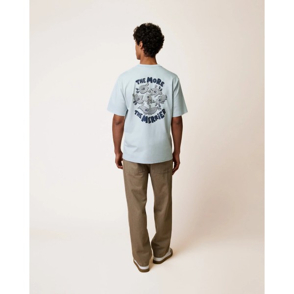 FAGUO - T Shirt Lugny - Bleu clair