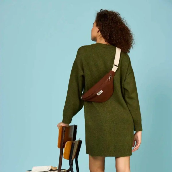 HINDBAG - Sac Banane Olivia - Chocolat