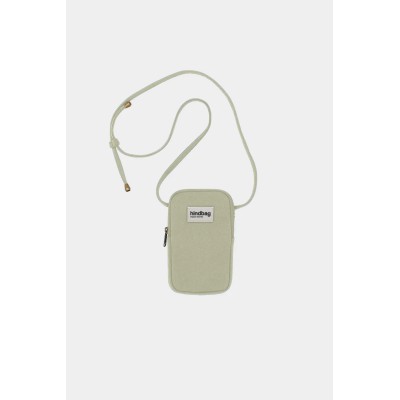 HINDBAG - Pochette téléphone Bill - Vert Argile