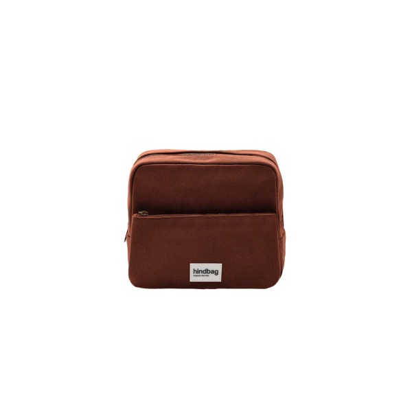 HINDBAG - Trousse de Toilette XL Alix - Chocolat