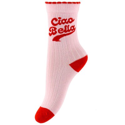MINIPOP - Chaussettes en bambou x3 - Cherry Tomato