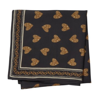 Foulard Cœur Sauvage, Marque BONHEUR DU JOUR | Bijoux Totem.