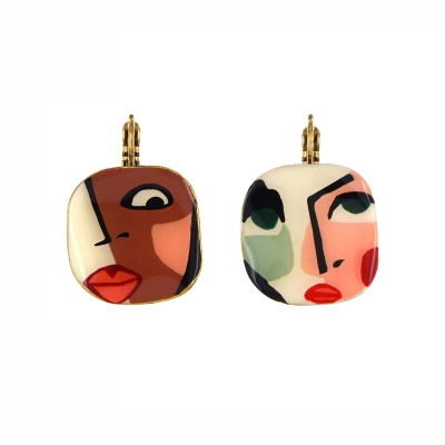 Dormeuses Girls. Marque Taratata bijoux | Bijoux Totem