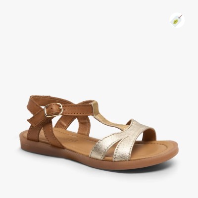 Bisgaard - Sandales Enfant Camille - Cognac