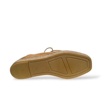 LA MAISON DE L'ESPADRILLE - Ballerine à lacets - Cuero