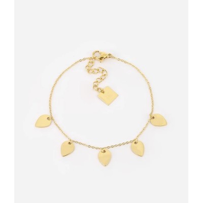 Bracelet Flavi Acier doré, Marque Zag Bijoux | Bijoux Totem